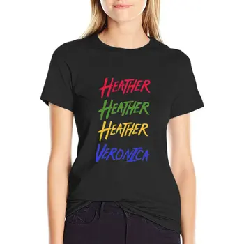 Красивая | Heathers Футболка Женская одежда аниме одежда плюс размер топы белые футболки для женщин